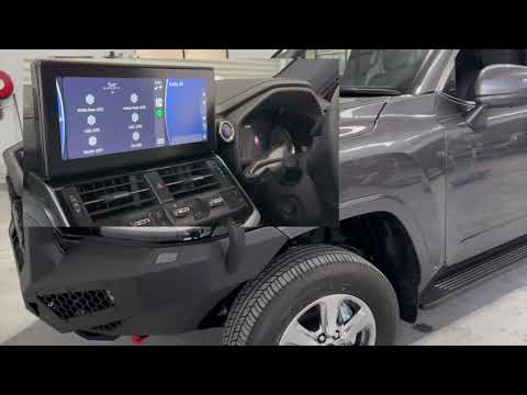 LC300 With Safiery Lifestyle Pack has Safiery Digital Switching Control from Toyota Display