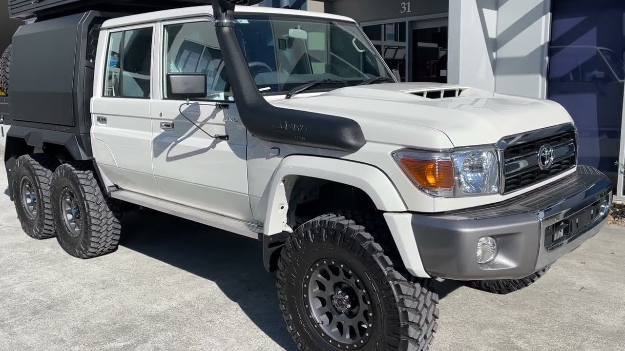 LC79 6x6 getting Safiery Power Plant for all night aircon in his towed Royal Flair Caravan