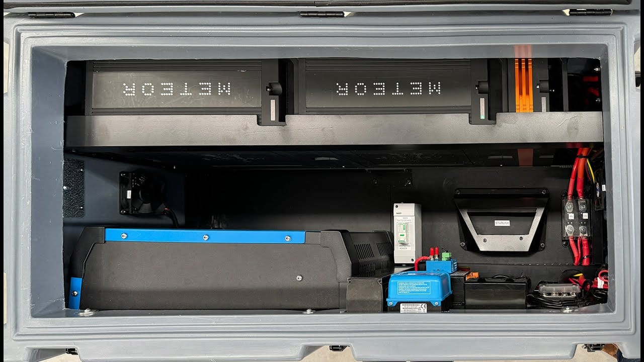 Power Case for LC79 Tray with Starlink and 3000W Inverter for Espresso & Induction. Keep mates happy