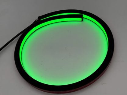 RGBW LED Strip Waterproof in Black Casing 1m with VHB - Image 3