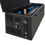 Tradesmen Portable Power Case 3000W Inverter Meteor Lithium Scotty 125A DC DC