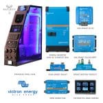 CANOPY 12V 50A DC DC 3000W Inverter  12 Channels VICTRON ONE TOUCH Digital Switch (Jupiter B)