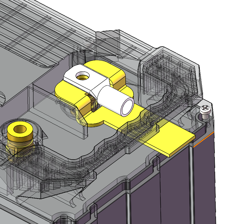 PATENTATED Battery connectivity system hides the connecting straps