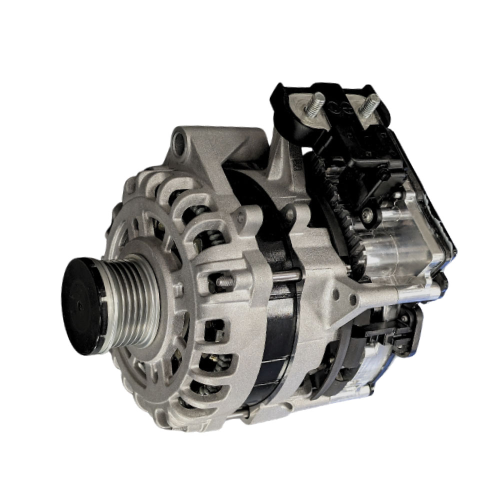 Hybrid Synchronous alternator with high power