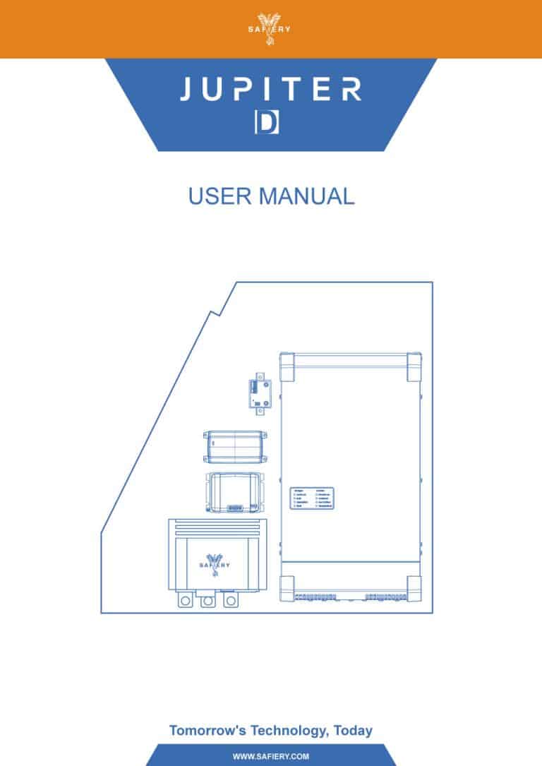 Upright Canopy Power Packs Jupiter D Operating Manual