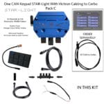 STAR Pack C STAR-Light plus 1 CAN Keypad SP8 plus NMEA cabling