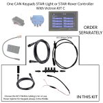 One CAN Keypad with STAR-Light or Rover and Victron Integration
