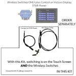 Wireless Switches AND Victron Touch Screen Kit S2 STAR-Power