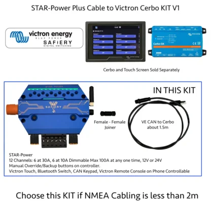 STAR-Power plus Cable to Cerbo