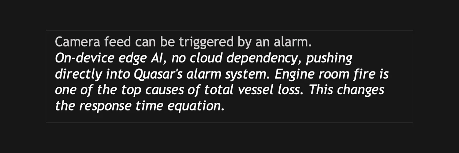 Camera feed has AI at the Edge