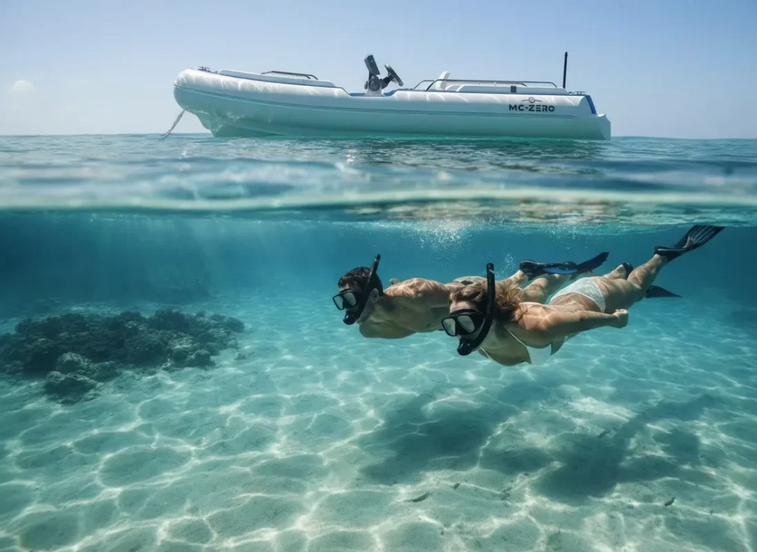 Electric tenders are so safe for diving powered by safiery solid state lithium