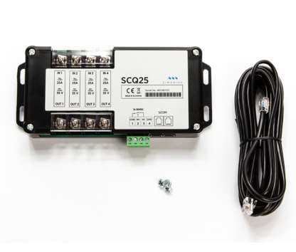 SCQ25T QUADRO SHUNT, Volt and Resistance MODULE