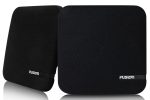 Fusion SM Series 6.5" 100 Watt Shallow Mount Speakers Pair - Black