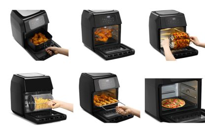 COMPACT 12L AIR FRYER DROP DOWN WINDOW