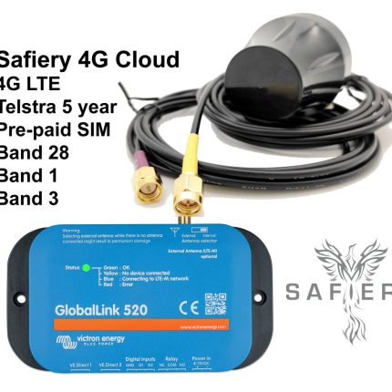 Safiery 4G LTE Cloud including IP67 Antenna