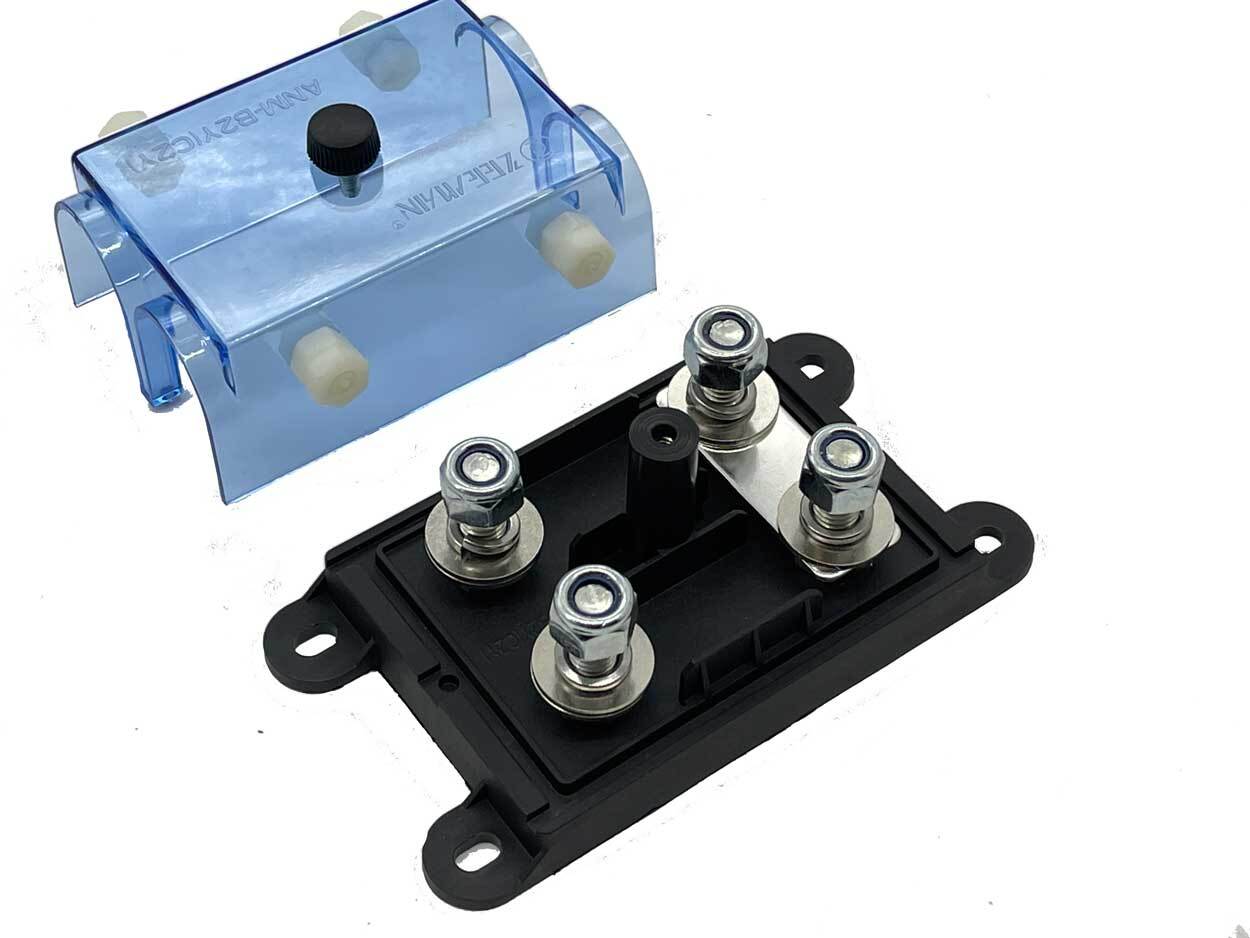 Victron Double Fuse holder for MEGA fuse Plus 2 x 125A or 250A or 300A Fuses as Package