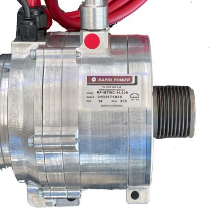 SAFIERY Australian Made Water Cooled 200A Alternator for 200/70 Series