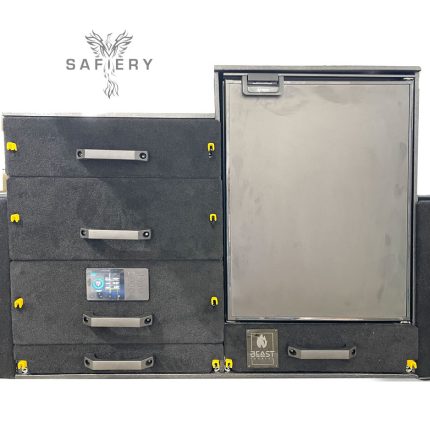 Comfort Lifestyle: Drawers, Induction, 85L Fridge, 400Ah Lithium 3000W Inverter/Charger Scotty 1500