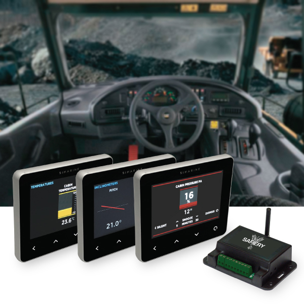 Vehicle Tilt and Cabin Pressure Monitor + GPS Alarm
