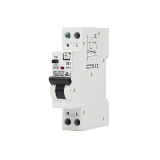 RCBO 10A or 16A 240V DOUBLE POLE