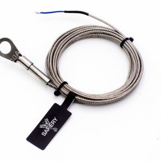 Stainless Steel Braided Sheath Temperature Sensor Underbody Ring Mount