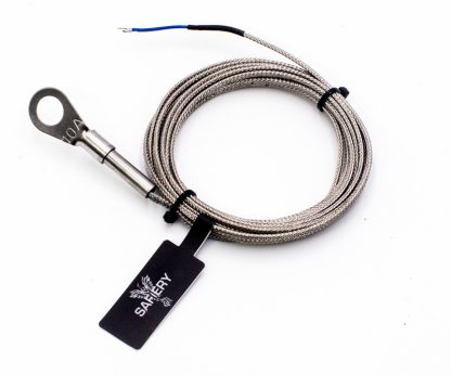 Stainless Steel Braided Sheath Temperature Sensor Underbody Ring Mount