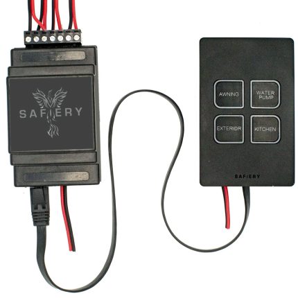 Smart Switch Kit: Alloy 4 button Switch + Smart I/O Board